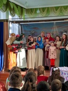 Театралізоване дійство Різдва Христового у Кам`янківській ЗОШ