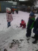 Конкурс "Зимова фортеця" для дошкільнят