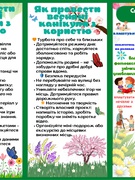 Мої безпечні весняні канікули/ Як провести весняні канукули з користю.