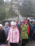 Екскурсія учнів 2-4 класів до військової частини