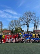 Вітаємо футбольну команду дівчат з зайнятим 3 місцем з міні-футболу у грі"Ліга Толерантності " серед команд П'ядицької громади 3.05.2023 р