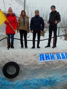 Флешмоб на підтримку полонених українців-моряків ! Ми на "сніговому буксирі" гордимося Вами!