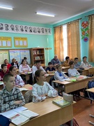 Ці прості й водночас мудрі слова були одним із епіграфів відкритого уроку з української мови, який 9 листопада  провела вчитель української мови та літ. Рябець Т.Ю. у 7-А класі на тему: «Правопис дієслів. Не з дієсловами».