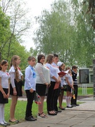 Вшанування пам’яті загиблих з нагоди 73-ї річниці Перемоги у Другій Світовій війні.