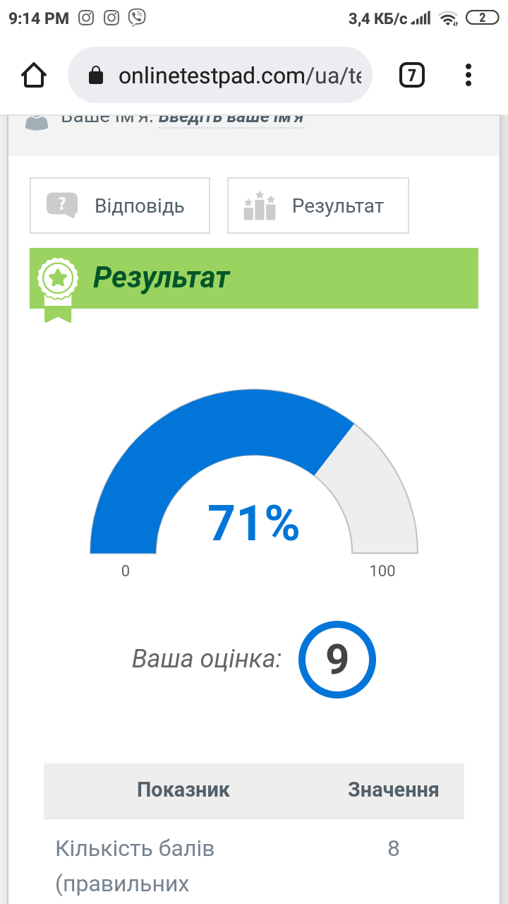 Тест з медіаграмотності